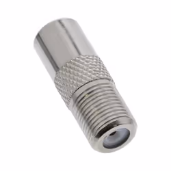 InLine Adattatore antenna coassiale IEC maschio a F femmina, metallo
