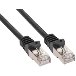InLine RJ-45 Cat6 M-M 10m cavo di rete Nero SF/UTP (S-FTP)