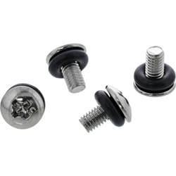 InLine Set di viti per scheda madre, con rondelle in gomma, metriche, 10pz.