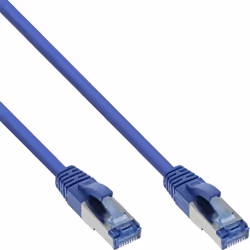 InLine 4043718088720, 2 m, Cat6a, S/FTP (S-STP), RJ-45, RJ-45, Blu