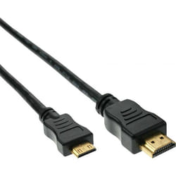 InLine 4043718097333 cavo HDMI 1,5 m HDMI tipo A (Standard) HDMI Type C (Mini) Nero