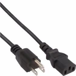 InLine 4043718101030, 1,8 m, NEMA 5-15, IEC C13