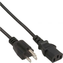 InLine 4043718101030 cavo di alimentazione Nero 1,8 m NEMA 5-15 IEC C13