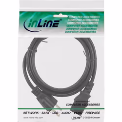 InLine 4043718101030 cavo di alimentazione Nero 1,8 m NEMA 5-15 IEC C13