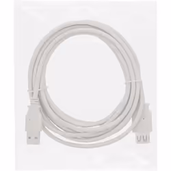 InLine Cavo USB 2.0 A maschio / A femmina, prolunga, bulk, beige, 1,8m