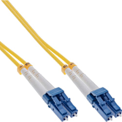 InLine Cavo Duplex, LC/LC 9/125µm, Fibra Ottica OS2, 10m