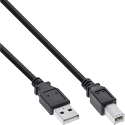 InLine Cavo USB 2.0 A maschio / B maschio, nero, 5m