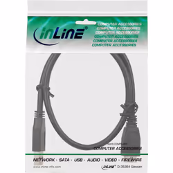 InLine 35405 cavo USB USB 3.2 Gen 1 (3.1 Gen 1) 0,5 m USB A Micro-USB B Nero