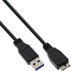 InLine Cavo USB 3.0 A maschio / Micro B maschio, nero, 5m