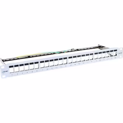 InLine 4043718158959, Cat5, Cat6, Cat6a, Grigio, 1U