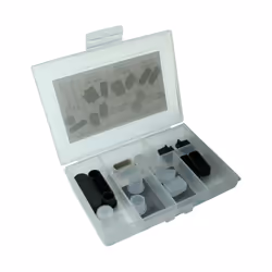 InLine Set antipolvere per multimedia (HDMI, DVI, Cinch, antenna), 14 pezzi