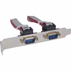 InLine Scheda seriale e parallela, PCIe, 2x Sub-D 9pin M 1x 25pin F