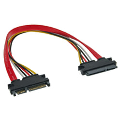 InLine Estensione di alimentazione interna SATA 6Gb/s+alim., M-F, 0,30m