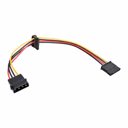 InLine Cavo adattatore di alimentaz., 1x 5,25" M a 2x SATA 15pin, 0,30m, 0,3 m, SATA a 15 pin, Maschio, Femmina, Multicolore