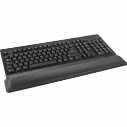 InLine Keyboard Pad, poggia polsi in gel per tastiera, Nero, 464x60x23mm