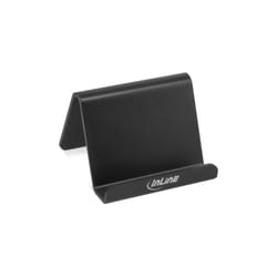 InLine Supporto Smartphone scrivania o tavolo, 60x60x45mm, nero