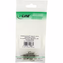 InLine 4043718194681 adattatore di fibra ottica LC/LC 1 pz Metallico