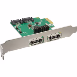 InLine Controller HDD SATA, eSATA 6Gb/s, 2+2 canali (2 int./2 est.), PCIe 2.0, PCIe, PCIe, SATA, Windows 7 Home Basic, Window ...