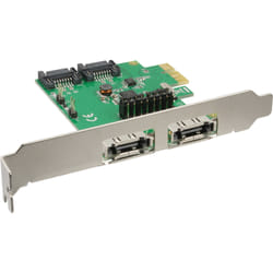 InLine Controller HDD SATA, eSATA 6Gb/s, 2+2 canali (2 int./2 est.), PCIe 2.0