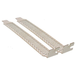 InLine Staffa PCI bracket cieca o di chiusura, perforata. Confezione da 2pezzi