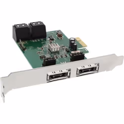 InLine 76617C, PCIe, eSATA, PCI 2.0