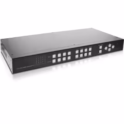 InLine HDMI Matrix Switch 4xIn 4xOut con Video Wall, FullHD, Multi View, HDMI, Nero, 1920 x 1080 Pixel, 437 x 205 x 43 mm, 0  ...