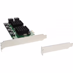 InLine 76617G, PCIe, SATA, PCIe 2.0, 6 Gbit/s, Windows 7 Enterprise, Windows 7 Enterprise x64, Windows 7 Home Basic, Windows ...
