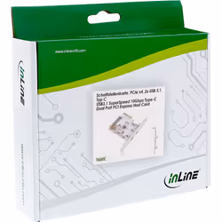 InLine 76660C scheda di interfaccia e adattatore Interno USB 3.2 Gen 1 (3.1 Gen 1)