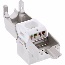 InLine Snap-In (Keystone), RJ45 femmina / LSA, Cat.6A, STP, per cavi AWG 22- 24
