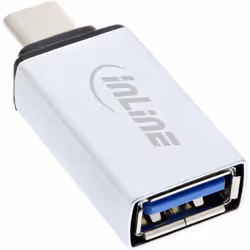 InLine Adattatore USB 3.2 (Gen.2) C maschio / A femmina, USB Power Delivery 3A
