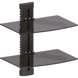InLine Supporto parete, per DVD, Bluray, Ricevitore SAT, fino a 8kg, nero