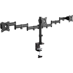 InLine Supporto da tavolo per 3x TFT/LCD/LED fino a 68cm (27"), fino a 3x8 kg