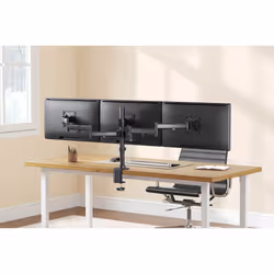 InLine Supporto da tavolo per 3x TFT/LCD/LED fino a 68cm (27"), fino a 3x8 kg