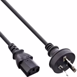 InLine Cavo alimentazione Internaz., spina Australia presa C13, 0,5m, 0,5 m, Spina di alimentazione di tipo I, Accoppiatore C ...