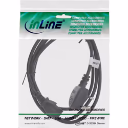 InLine Cavo alimentazione Internaz., spina Inghilterra presa C13, 5m