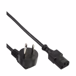 InLine Cavo alimentazione Internazionale, spina Israele presa IEC-320-C13, 3,0m, 3 m, Spina di alimentazione di tipo H, Accop ...