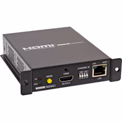 InLine KVM USB HDMI Extender IP, via lan RJ45, UTP, 4K, 100m