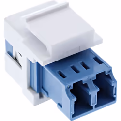 InLine Adattatore Snap-In Keystone FO, LC/LC duplex, monomodale, ceramica