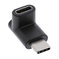 InLine Adattatore USB 3.2, USB-C Maschio/Maschio, angolato alto/basso (Gen.2)