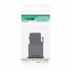 InLine HDMI Keystone Snap-In insert 4K/60Hz, presa HDMI A, angolata, nero