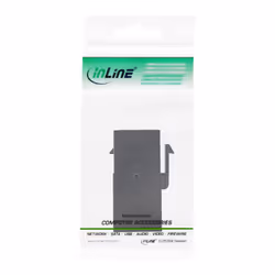 InLine USB 3.0 Keystone Snap-In insert, presa USB-A, nero