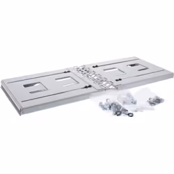 InLine Supporto rack 19" per montaggio a parete, 4U, profondità 24-40cm, grigio