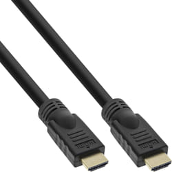 InLine , cavo HDMI HiD, HDMI-HS con Eth., Premium, 4K2K, ST / ST, oro, 5m