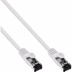 InLine Cavo Patch, S/FTP (PiMf), Cat.8.1, 2000MHz, Halogenfree, bianco, 15m, 15 m, Cat8.1, S/FTP (S-STP), RJ-45, RJ-45, Bianc ...