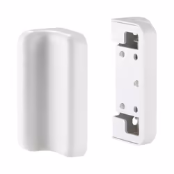 InLine Slatwall staffa di montaggio per pannello a parete, bianco, set di 2, Plastica, Acciaio, Bianco