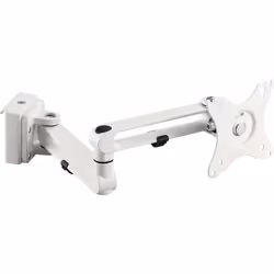 InLine Slatwall Supporto Monitor 2 snodi, bianco
