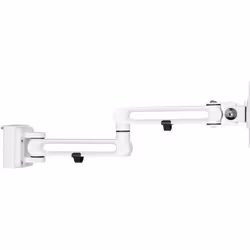 InLine Slatwall Supporto Monitor 2 snodi, bianco