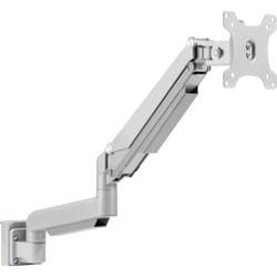 InLine Slatwall Supporto Monitor 2 snodi, argento