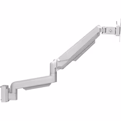 InLine Slatwall Supporto Monitor 2 snodi, argento