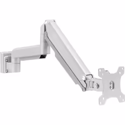 InLine Slatwall Supporto Monitor 2 snodi, argento